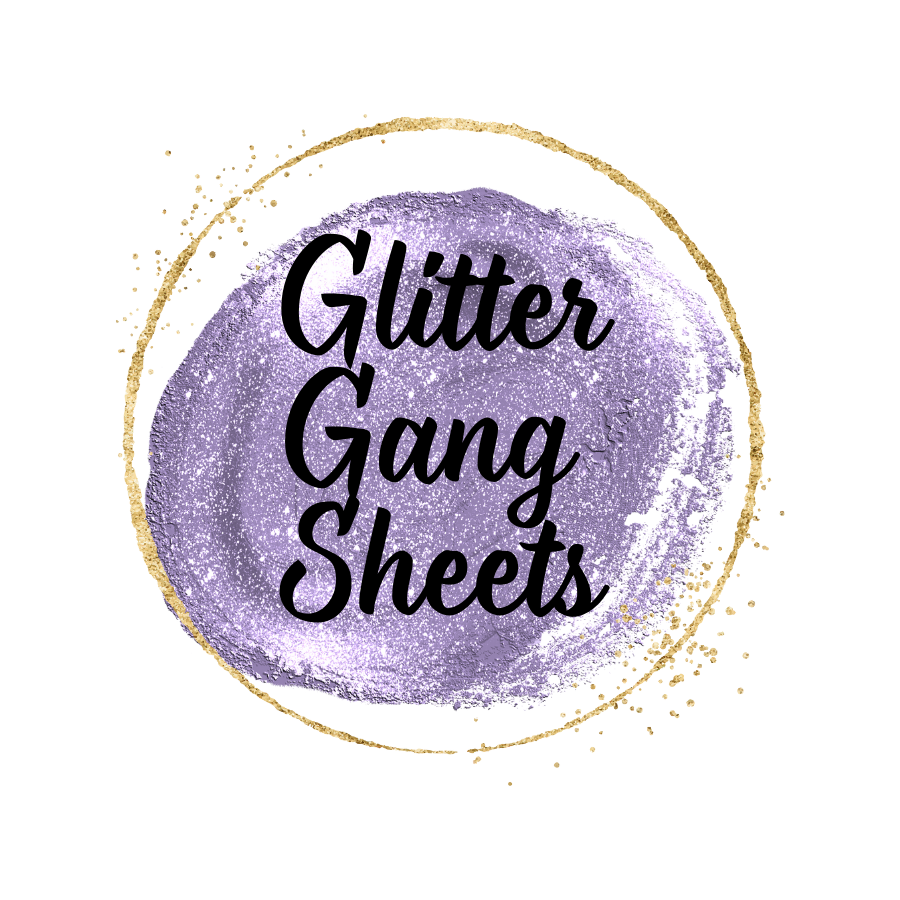 Glitter DTF Gang Sheets – Customizable with MOQ 100 Inches